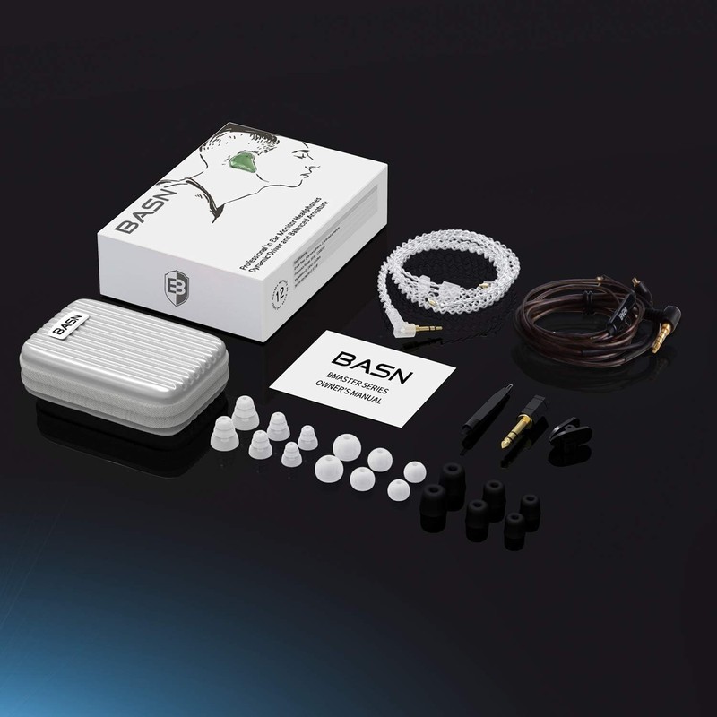Bmaster in Ear Monitor Headphones for Musicians, Hybrid Triple Drivers Dynami... gallery