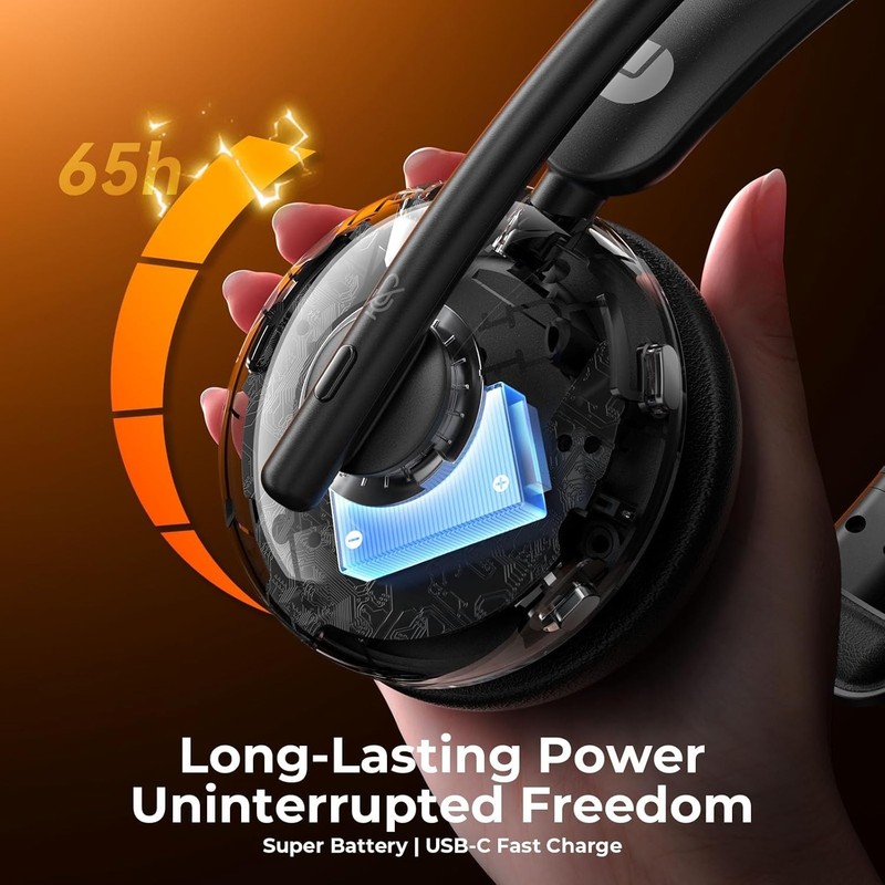 Dytole Wireless Headset with Mic for Work, Bluetooth Headset with Mic gallery