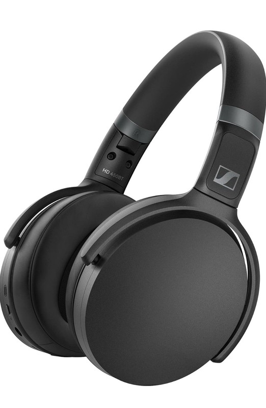 Sennheiser HD 450BT Noise-Canceling Wireless Over-Ear Headphones – Good Conditio