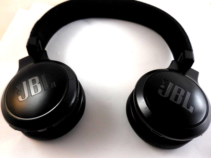 JBL Live 460NC Wireless On-Ear Noise-Cancelling Headphones-DEFECTIVE