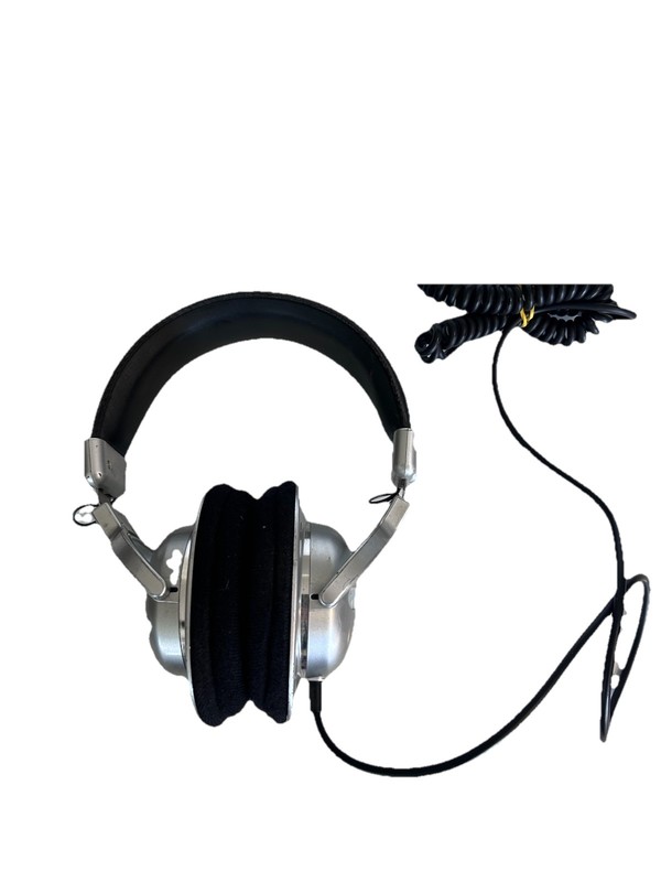 Audio Technica Professional ATH-PRO5V Headphones Over The Ear Silver Tested