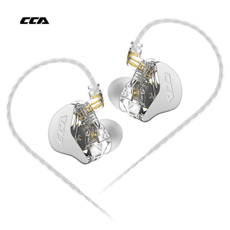 CCA CRA Hanging In Ear Wired HiFi Headset Monitor Headphones Noice Cancelling gallery