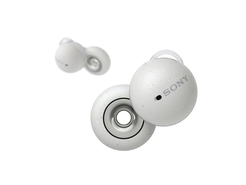 Sony – LinkBuds True Wireless Open-Ear Earbuds – Dark Gray