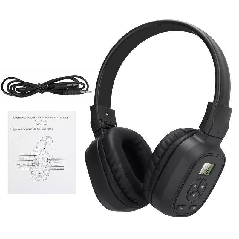 Portable Wireless FM Radio Headset Supports FM (No AM) transistor radio gallery