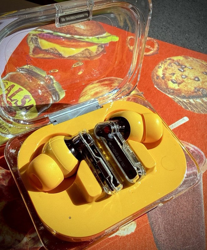 Nothing Ear A (Stick) True Wireless Bluetooth Earbuds Yellow Built-In Microphone gallery