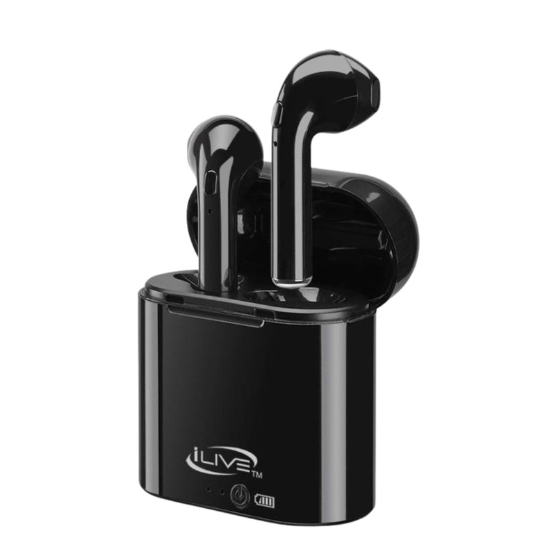 iLive Truly Wire Free Earbuds Bluetooth Wireless In Ear Headphones Sweat Proof