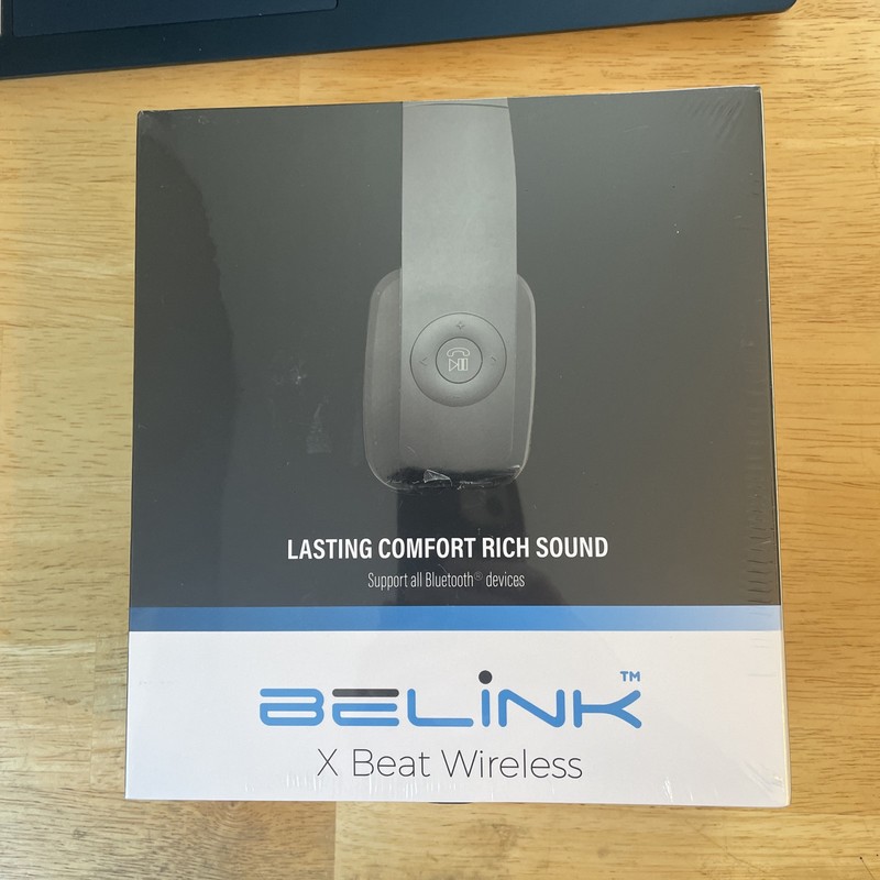 Headphones Belink X Beat Wireless Headphones New Sealed Box