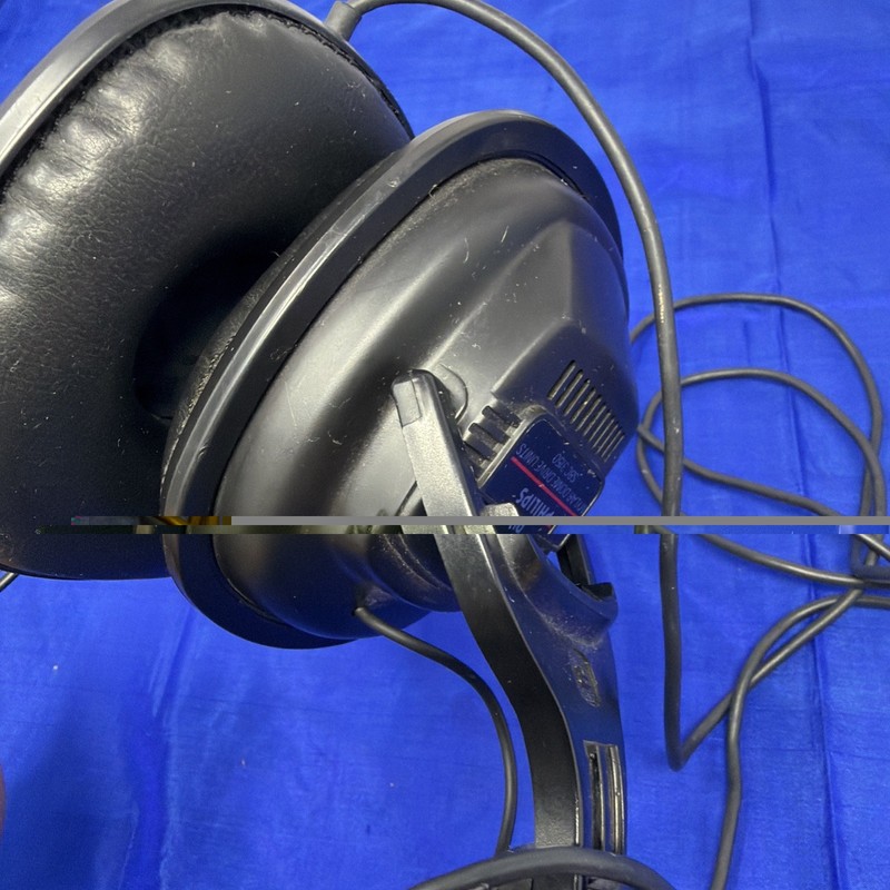 Vintage Philips SBC 3150 Electrodynamic Headphones Hifi 90s Fully Working gallery