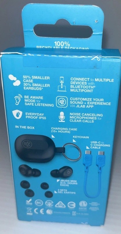 JLab JBuds Mini Bluetooth Earbuds, Smallest Earbuds, Low Profile, In-Ear gallery