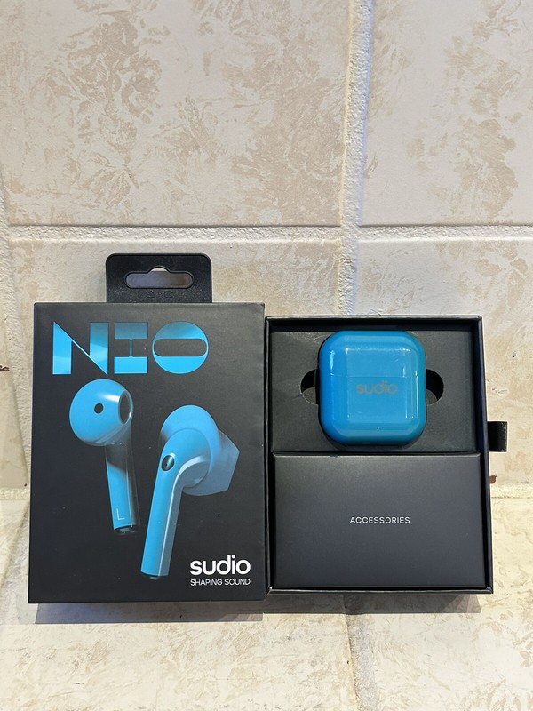 Sudio NIO Shaping Sound Bluetooth Blue Wireless Earbuds Music gallery