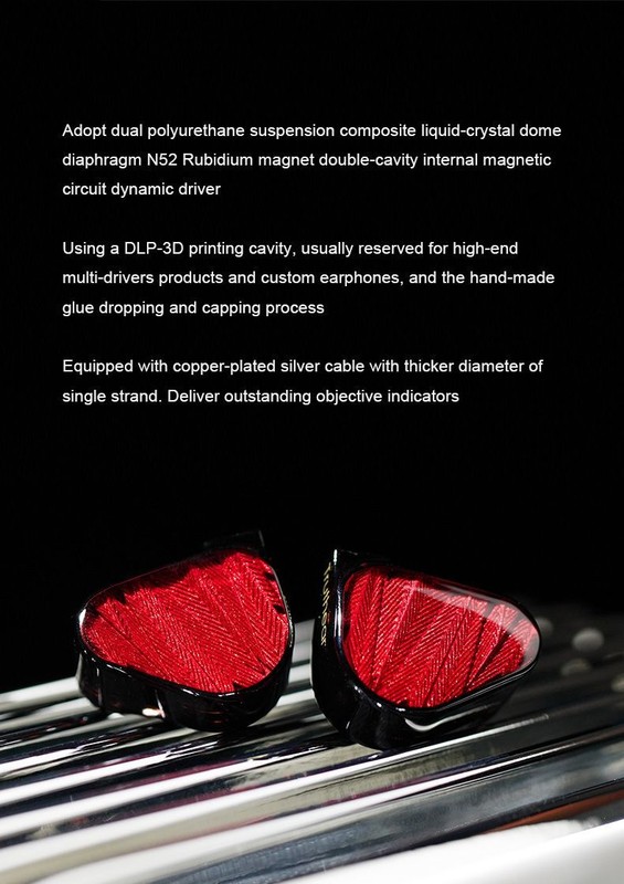 TRUTHEAR x Crinacle ZERO:RED Dual Dynamic Drivers In Ear Headphone with 0.78 2Pi gallery