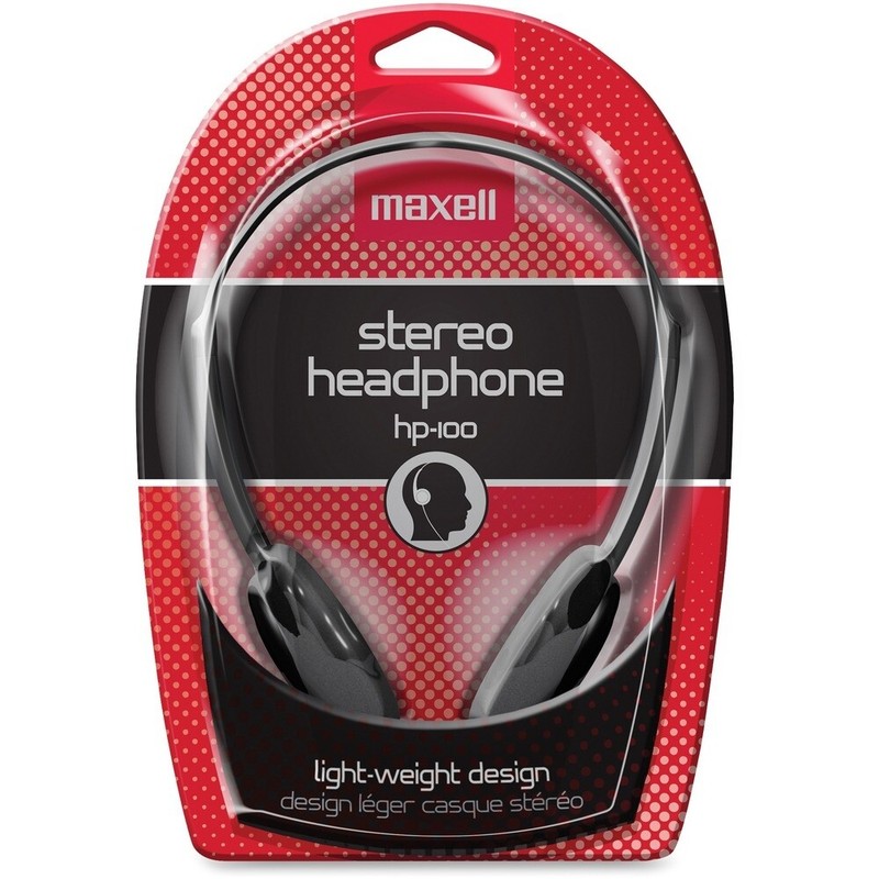 Maxell HP-100 Budget Stereo Headphones