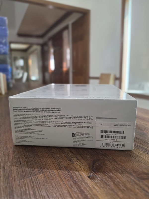 Sony WH1000XM4 Premium Noise Cancelling Wireless Over the Ear Headphones. gallery