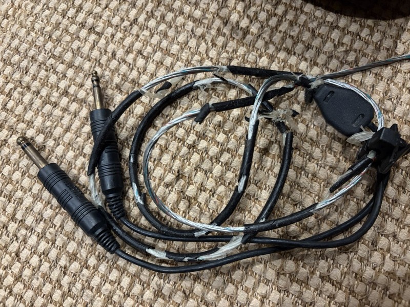 Pilot Headphones Dual Plugs Over Ear *See Description gallery
