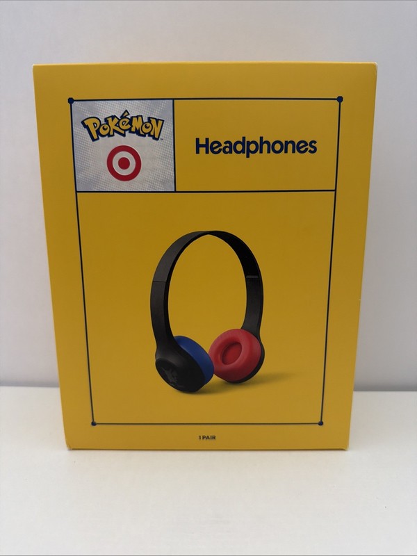 Pokémon Pikachu Wireless Headphones – Target Exclusive – New In Box