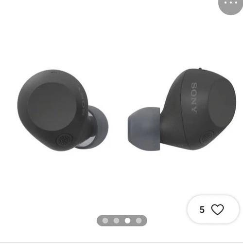 Sony WF-C710N/B Bluetooth Wireless In-Ear Headphones – Black