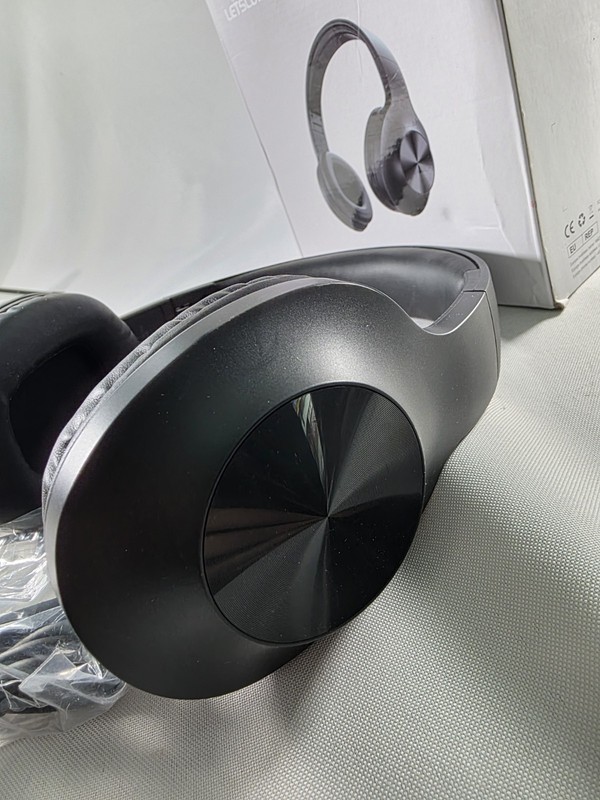 Letscom H10 Wireless Headphones, HiFi Audio, Powerful Bass, Built-in Mic, Black gallery