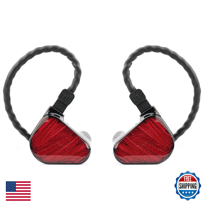 TRUTHEAR x Crinacle Zero RED Dual Dynamic Drivers In-Ear Gaming Earbuds HiFi