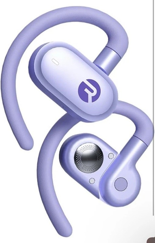 Raycon Fitness Open Earbuds Bluetooth Wireless Headphones IPX5 Waterproof Purple