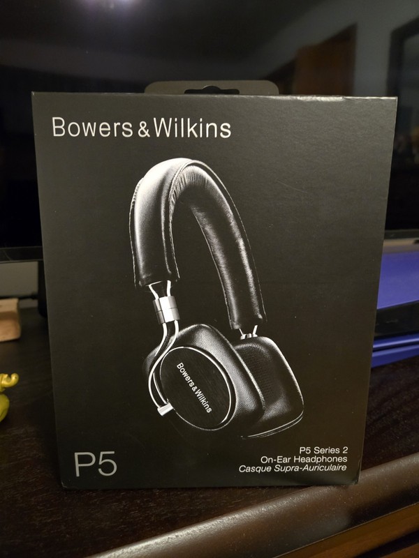 Bowers & Wilkins P5 series 2 WIRED Headphones - Black USED