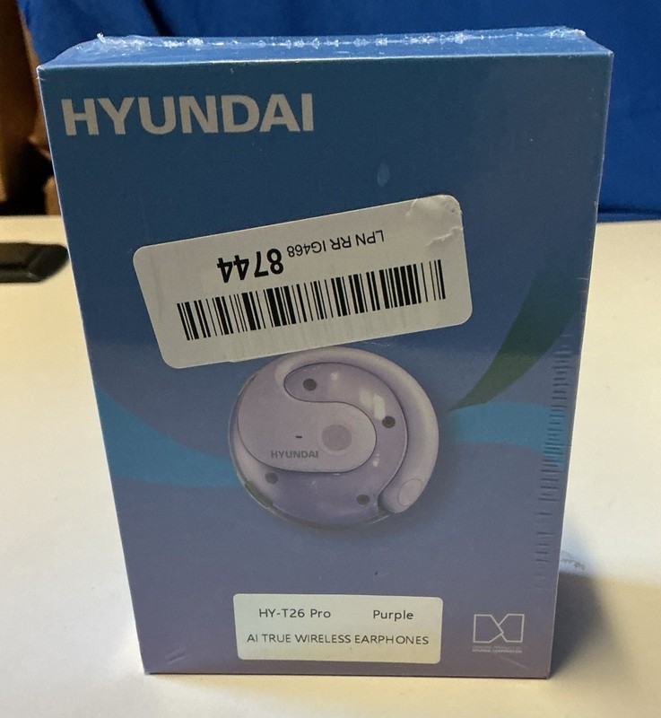 Hyundai HY-T26 Pro Purple AI True Wireless Earphones