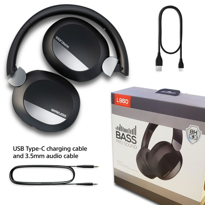 Wireless Bluetooth Over-Ear Headphone Headset For Apple iPhone 14 Pro Max Plus gallery