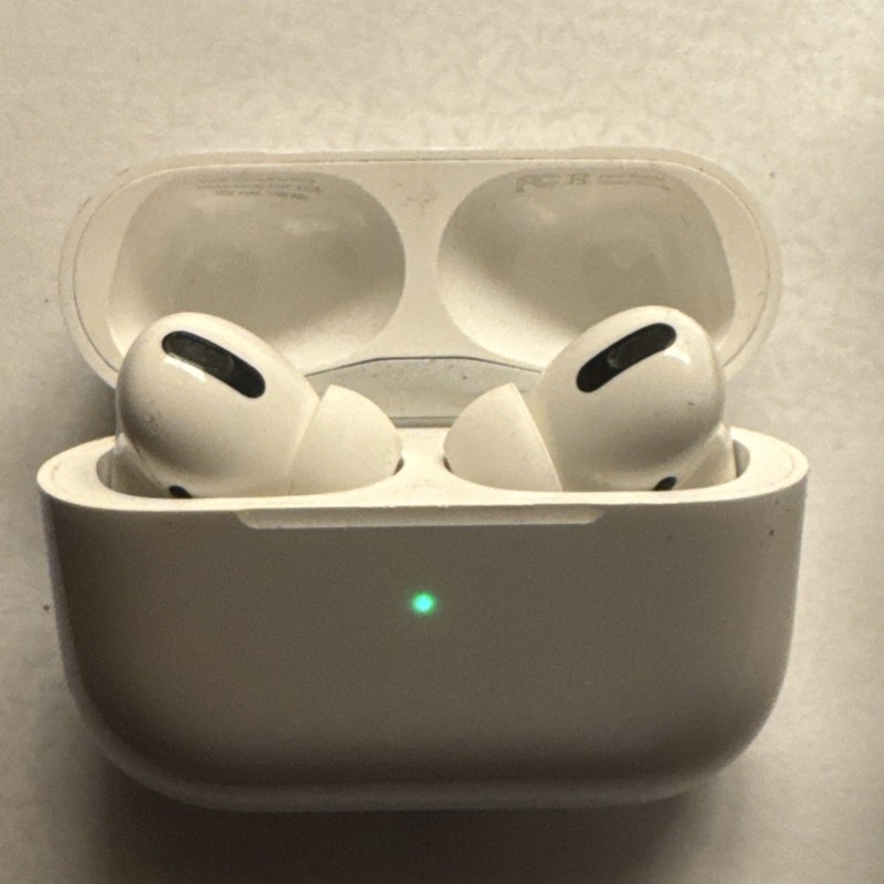 Apple AirPods Pro White True Wireless Bluetooth Earbuds w/ Case, ANC Mic