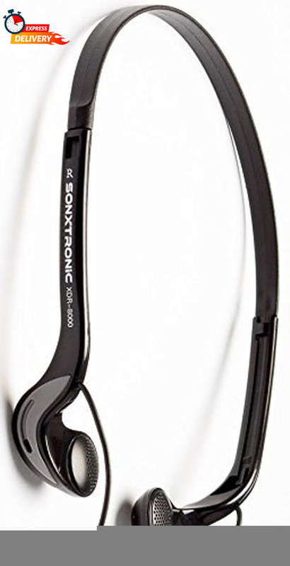 Xdr-8000 Vertical in Ear Ultralight Sport Running Headband Headphones