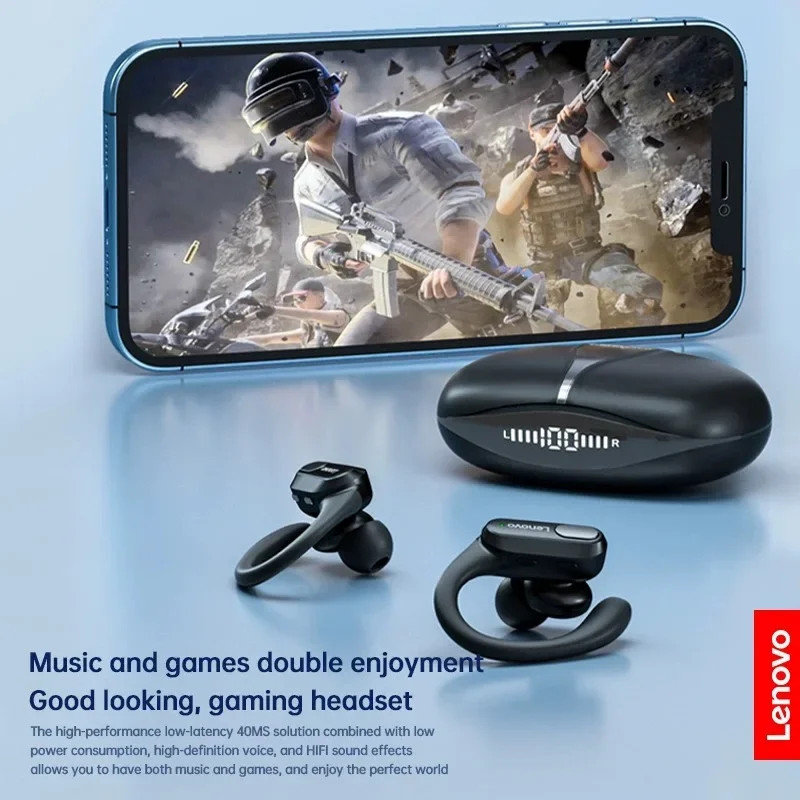 Lenovo XT80 Bluetooth 5.3 Earphones True Wireless Headphones with Mic Button Con gallery
