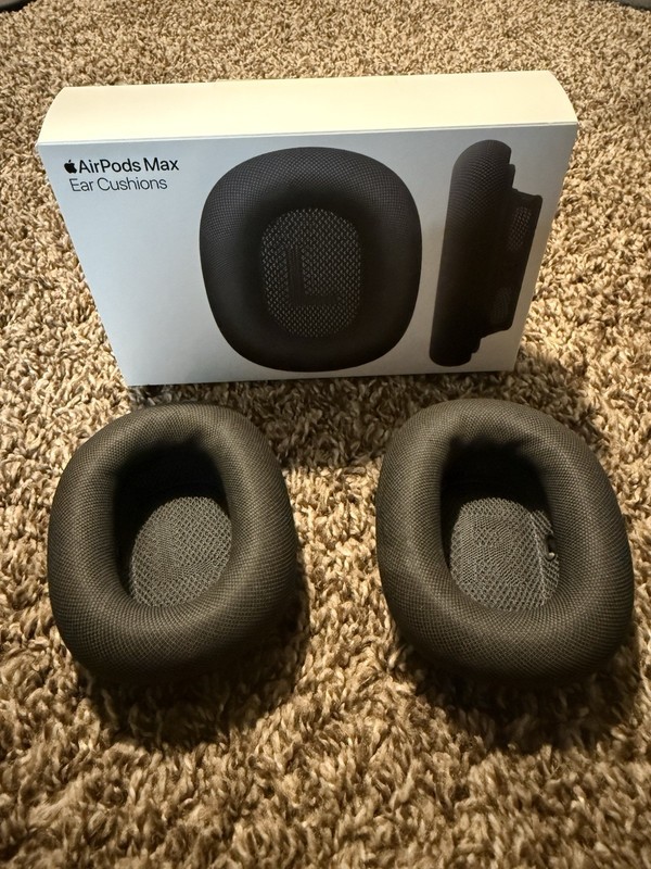 Apple AirPods Max Sky Blue with Charger and Extra Earmuffs! gallery