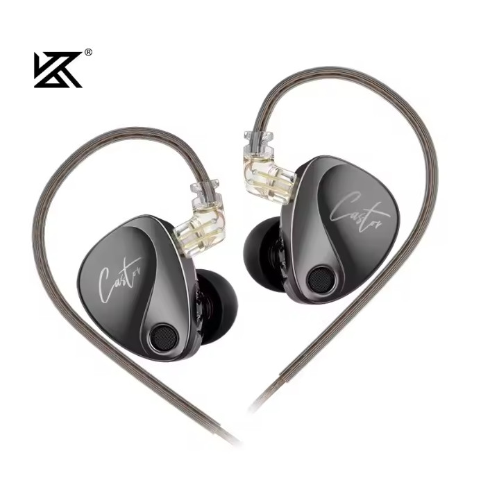 KZ Castor In Ear HiFi Earphone 2DD Dynamic High-end Tunable gallery