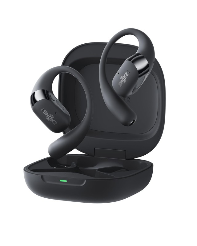 Shokz Openfit 2 Open-Ear Headphones Dolby Audio Enabled Comfortable Earbuds