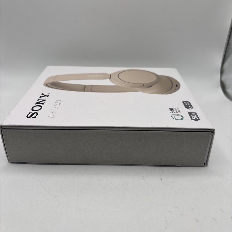 Sony WH-CH520 Wireless Bluetooth On-Ear Headphones Beige NEW Sealed gallery