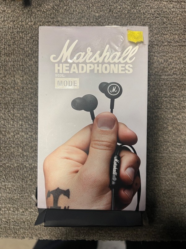 Marshall Mode Wired 3.5mm Headphones In-Ear Earbuds