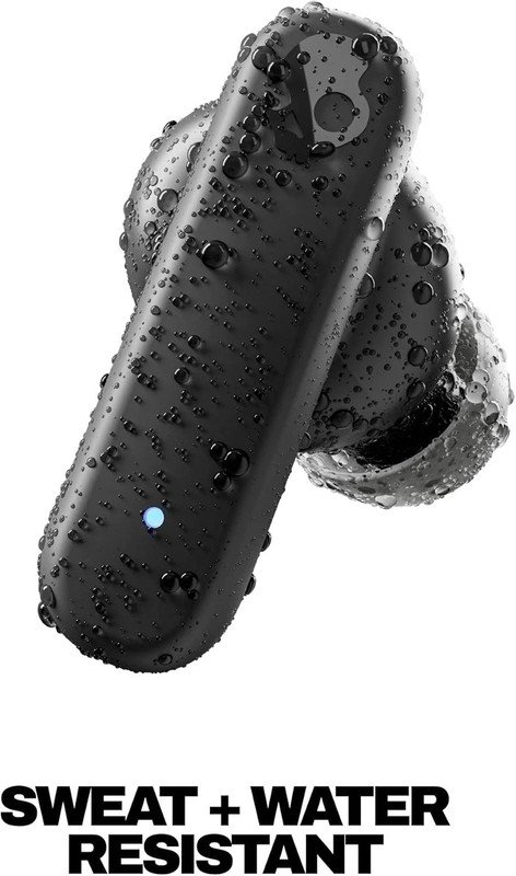 Skullcandy Smokin’ Buds Wireless Earbuds Black Noise Isolating Sweat Resistant gallery