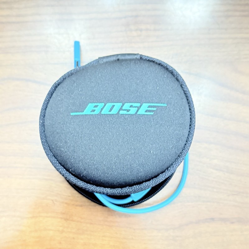 Bose SoundSport Wireless Bluetooth Earbuds Sport Headphones w/ Case Aqua
