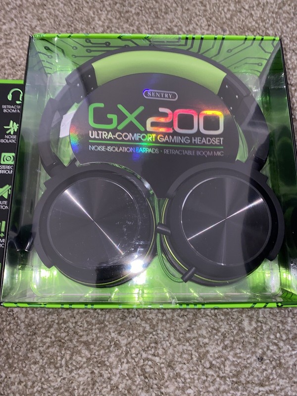 Sentry Pro Series Gaming Headphone In Green Model # 06ST-HS-GX200GR gallery