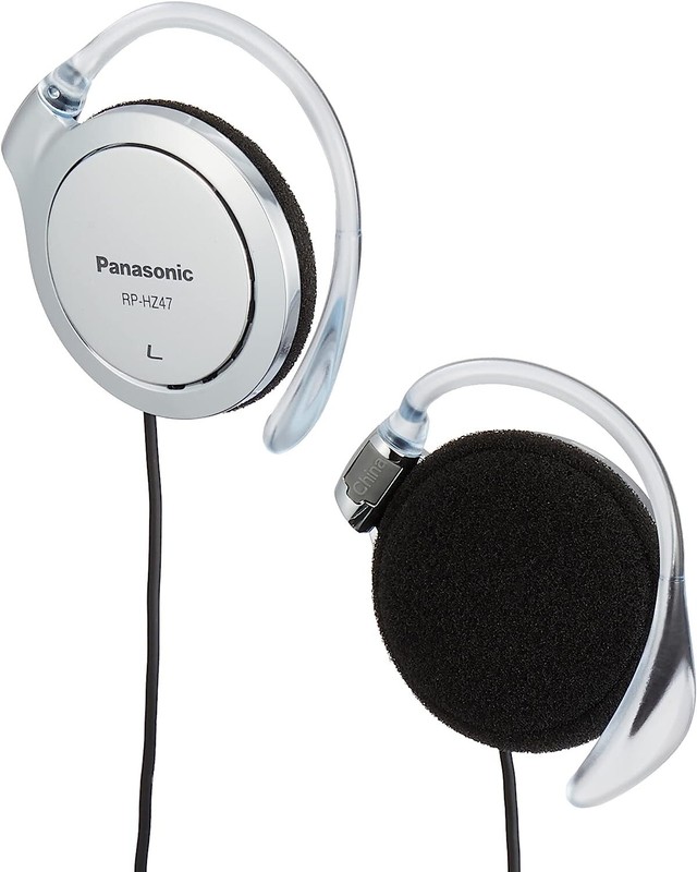 Panasonic RP-HZ47 Open On-Ear Headphones Silver Color From Japan