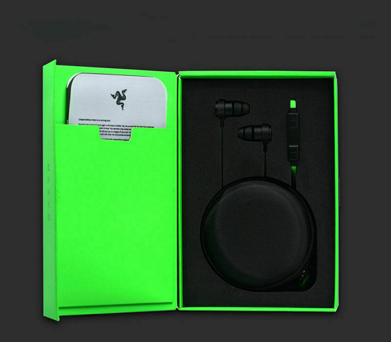 Razer Hammerhead Pro V2 Analog In-ear Gaming & Music Headphones Black/Green gallery