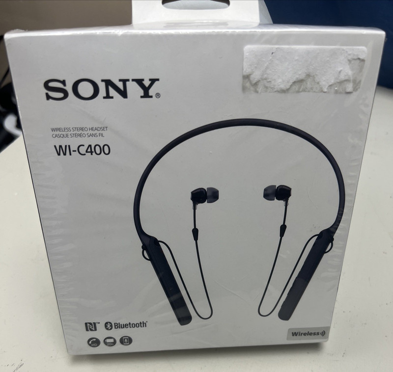 Sony WI-C400 In-ear Wireless Headphones - Black