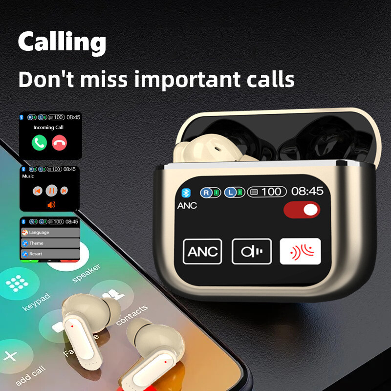 Audifonos Auriculares 3D Bluetooth 5.3 Inalambricos Touch Para iPhone y Samsung gallery
