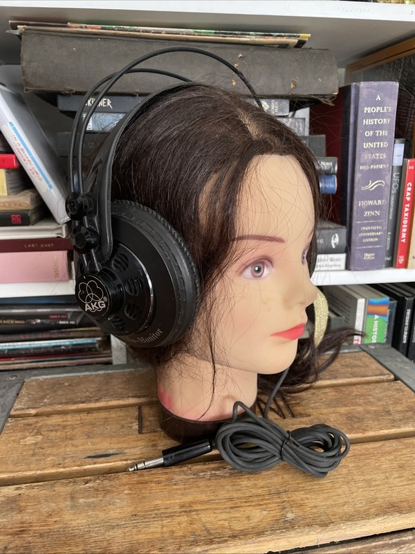Vintage AKG K240 DF 600 Ohm Studio Monitor Headphones Austria Working SEE VIDEO! gallery