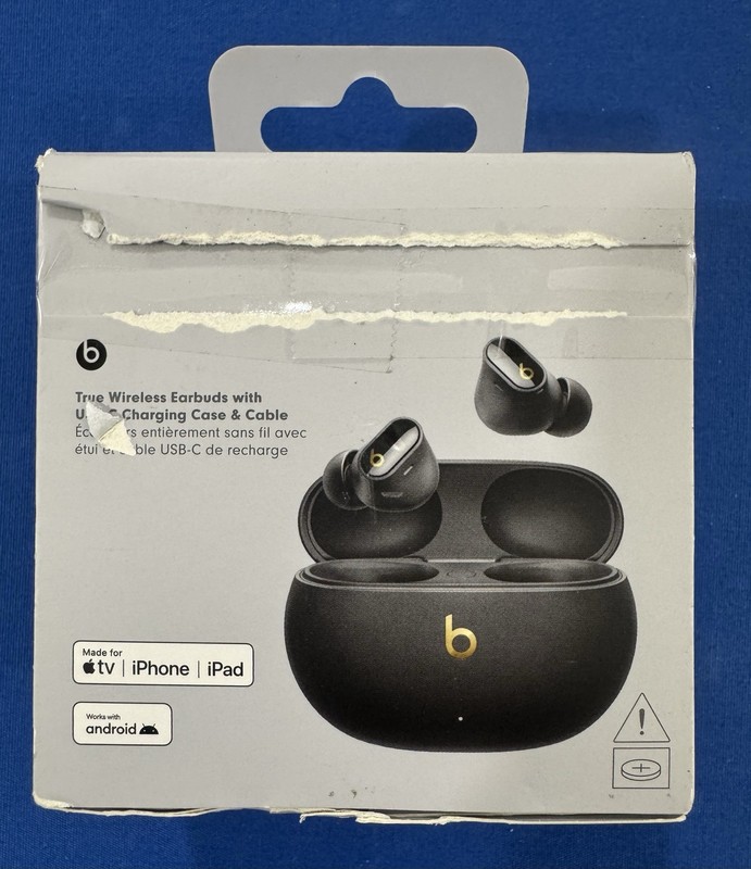 Beats Studio Buds+ ANC Transparency In-Ear Earbuds Black/Gold USB-C gallery