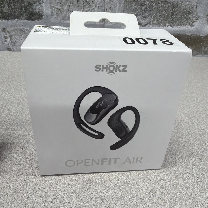 Shokz OpenFit Air True Wireless Bluetooth Headphones – Black,
