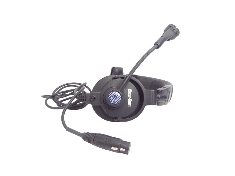 Clear-Com CC-300 Single-Ear Intercom Mic Headset with 4-Pin XLR Connector gallery