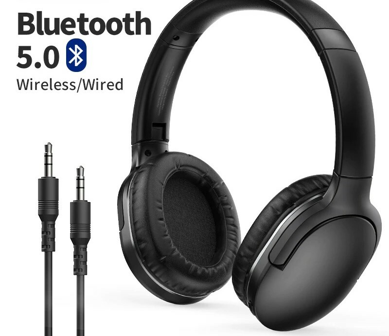 Baseus D02 Pro Wireless Headphones Bluetooth 5.0 Earphone Foldable Sport phone H gallery