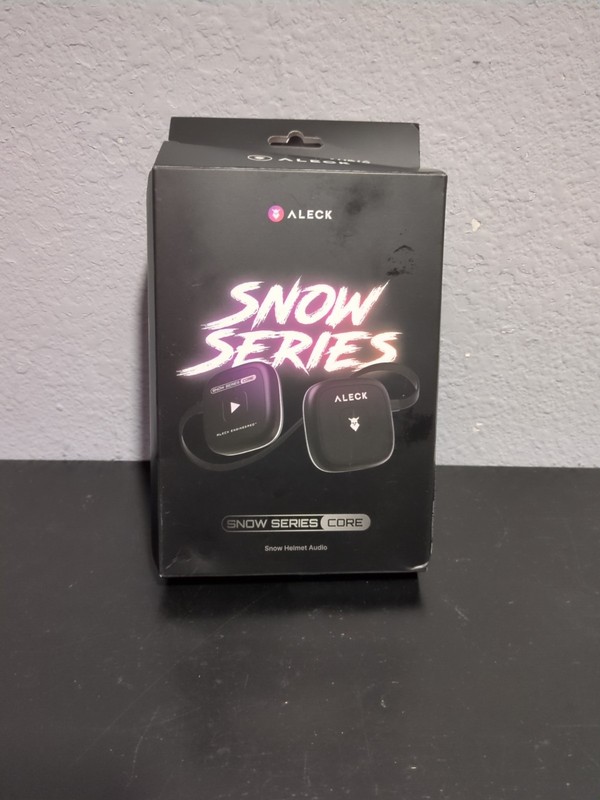 Snow Series Core Bluetooth Helmet Speakers Aleck Ski Snowboard Audio New Open Bo
