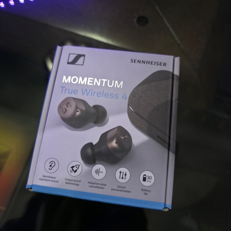 Sennheiser MOMENTUM True Wireless 4 Noise-Canceling Earbuds (Black Copper)