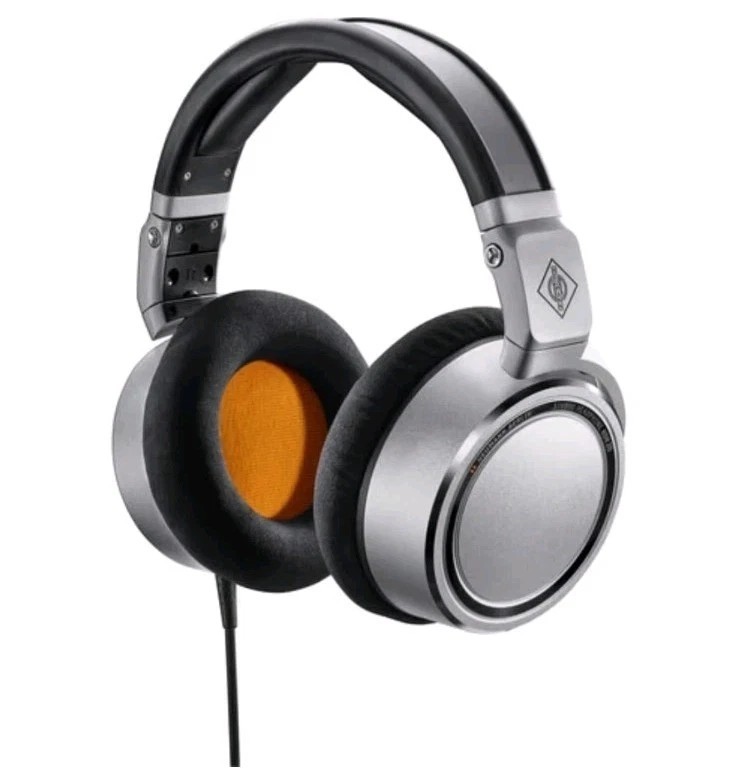 New Neumann NDH 20 Closed Back Dynamic Studio Headphones Silver gallery