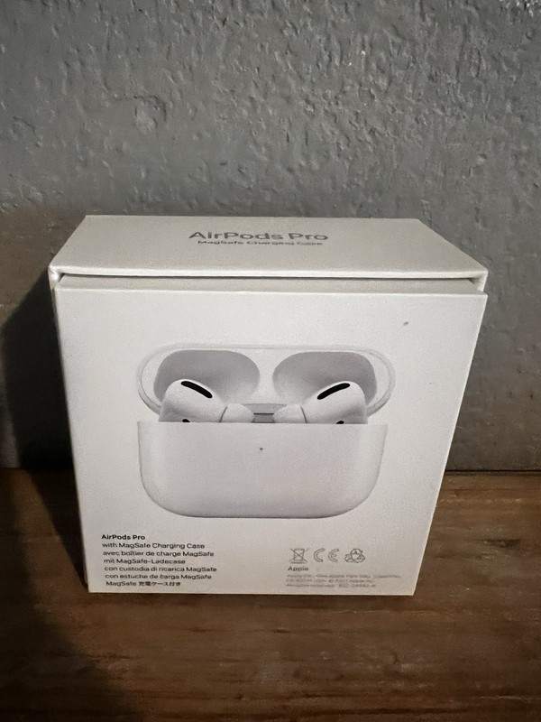 Airpods Pro- Empty Box Only-No Cord, Manual and Ear Tips Included